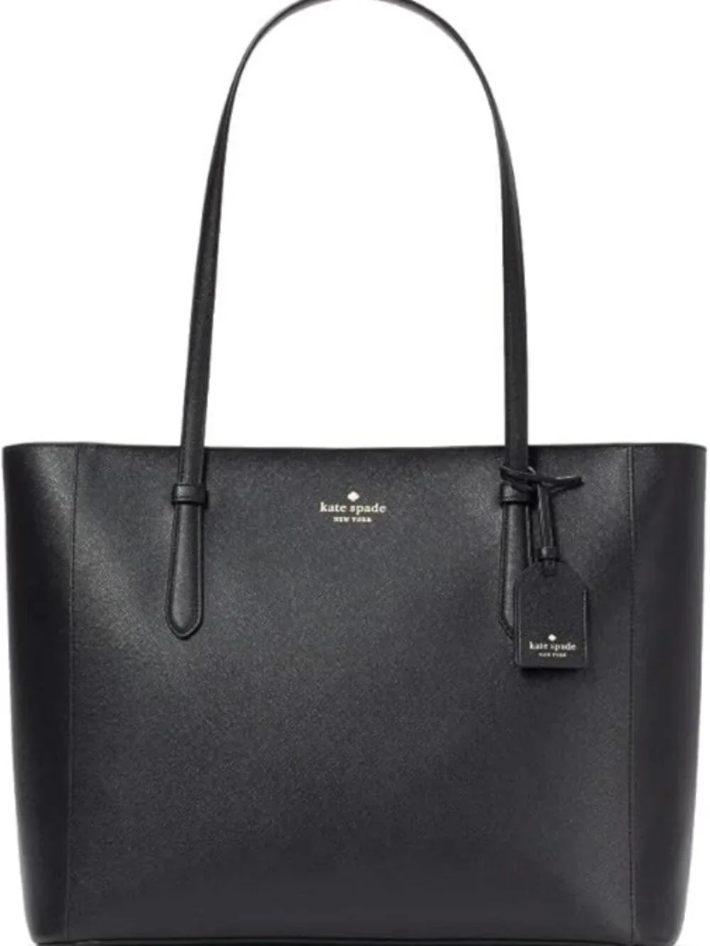 Kate Spade New York Schuyler Medium Tote Black Saffiano – New